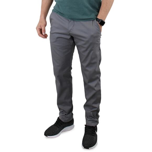 Birddogs Other - Birddogs Chino Pants Stretch Khaki 6-Pocket Slim Zip Snap Faded Grey Men's 32